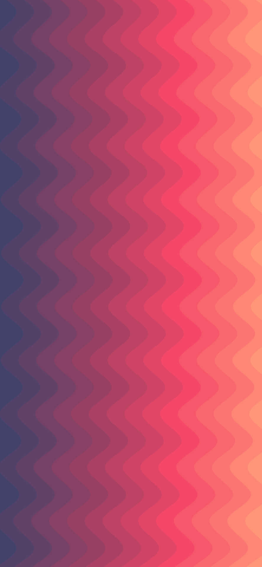 A Colorful Zigzag Pattern With Pink, Orange And Blue Colors Background