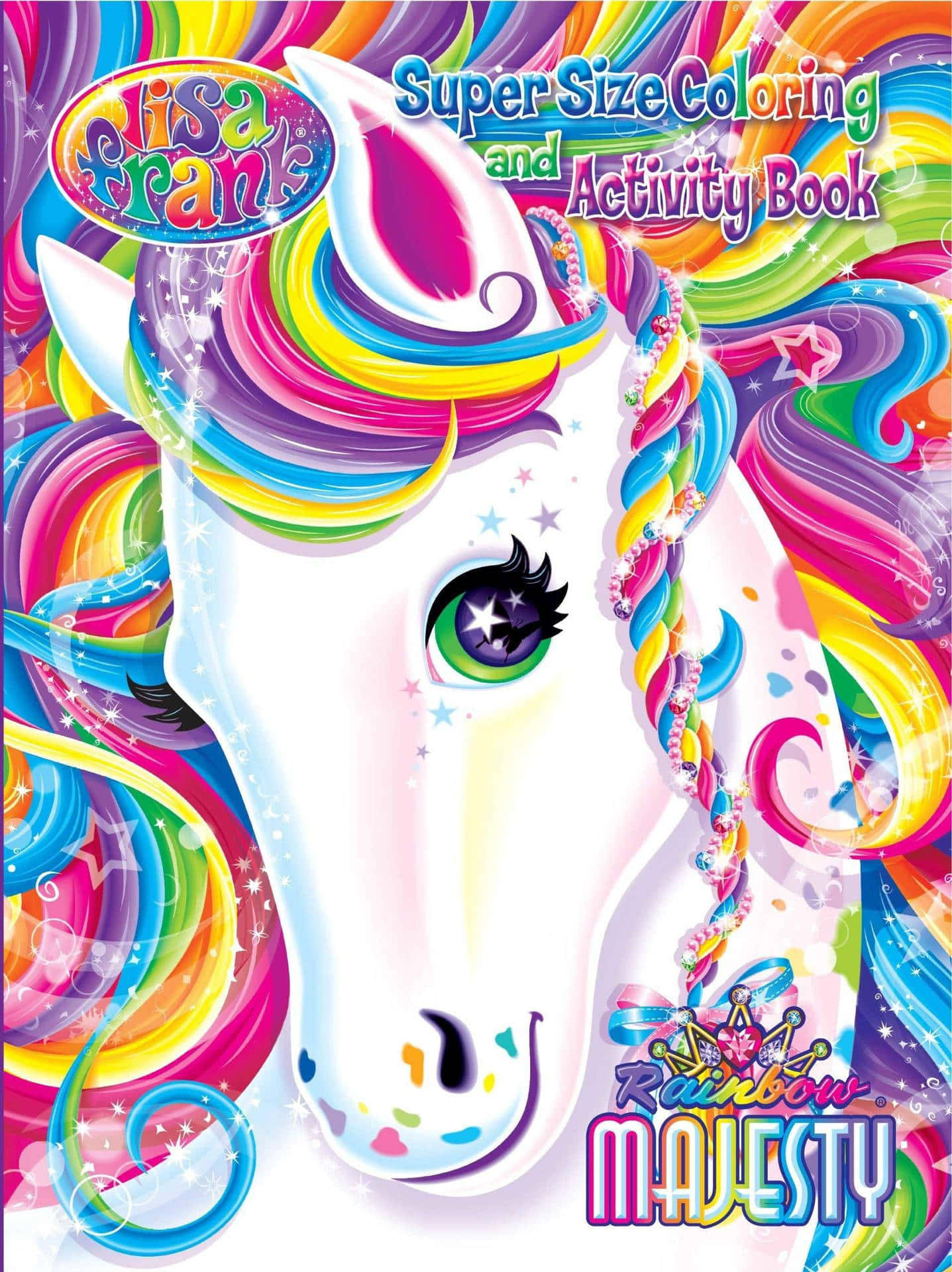 A Coloring Book With A Unicorn On It