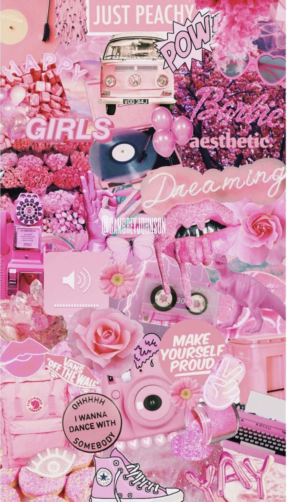 A Colourful Collage Wallpaper For Your Desktop Background