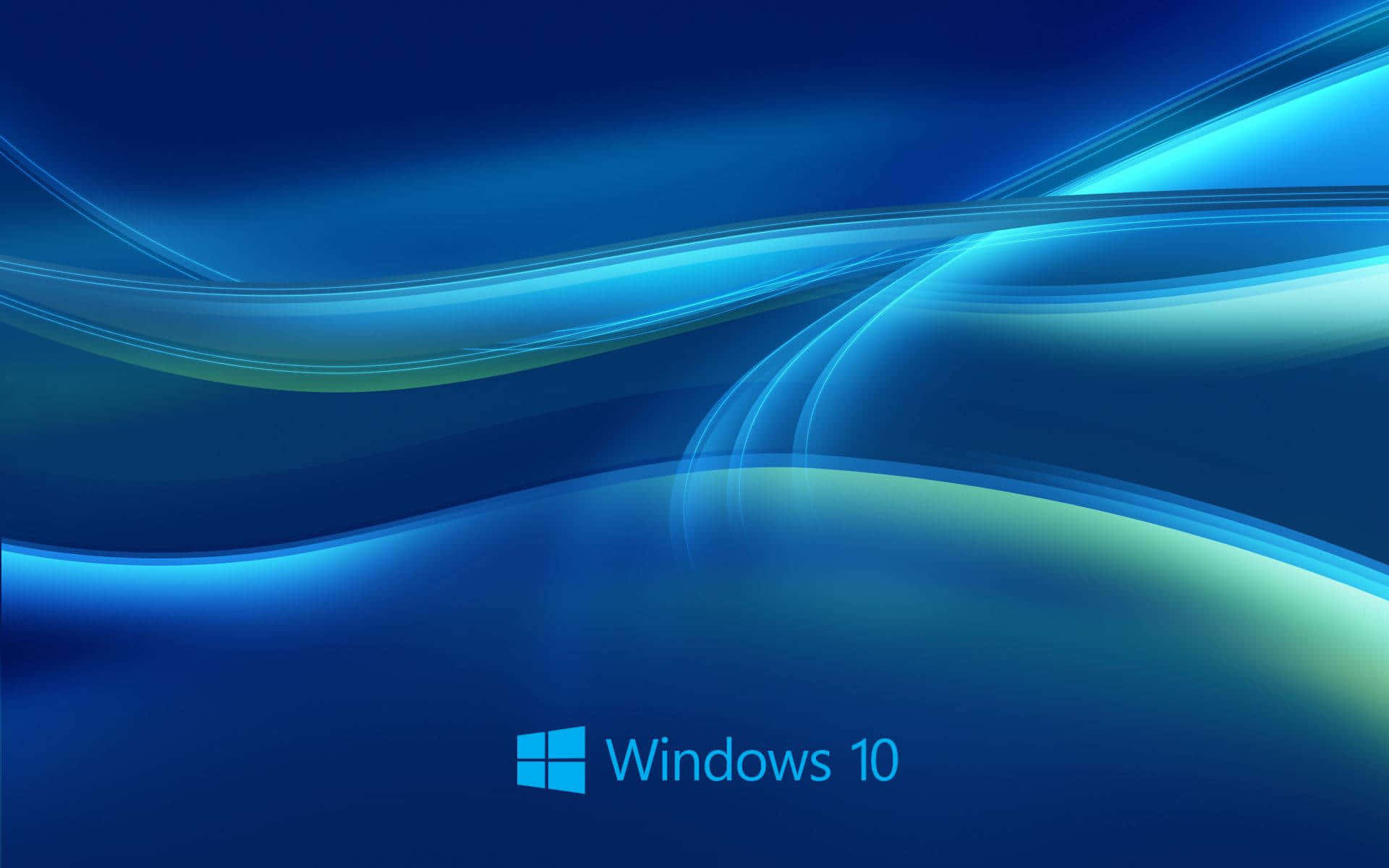 A Cool Blue Colorscape Featuring Microsoft Windows' Desktop Wallpaper. Background