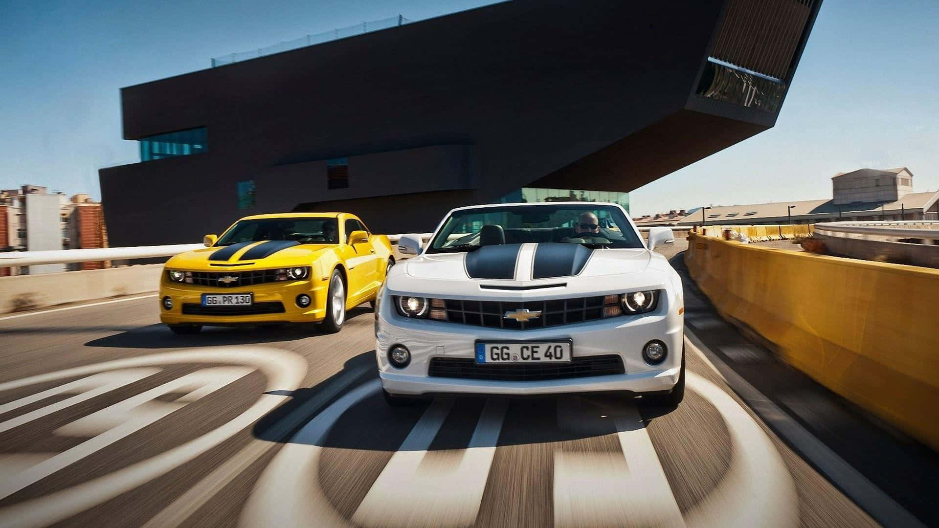 A Cool Camaro Dripping In Style