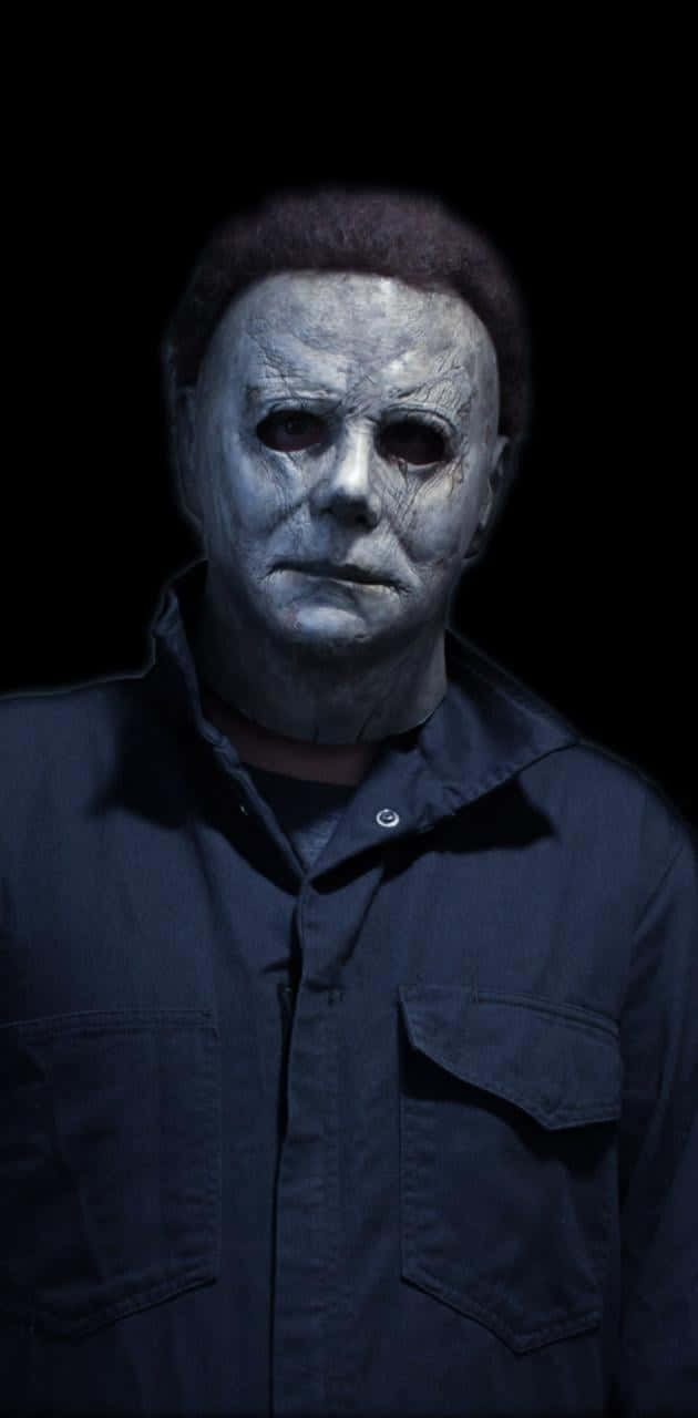 A Cool, Iconic Portrait Of Michael Myers Background