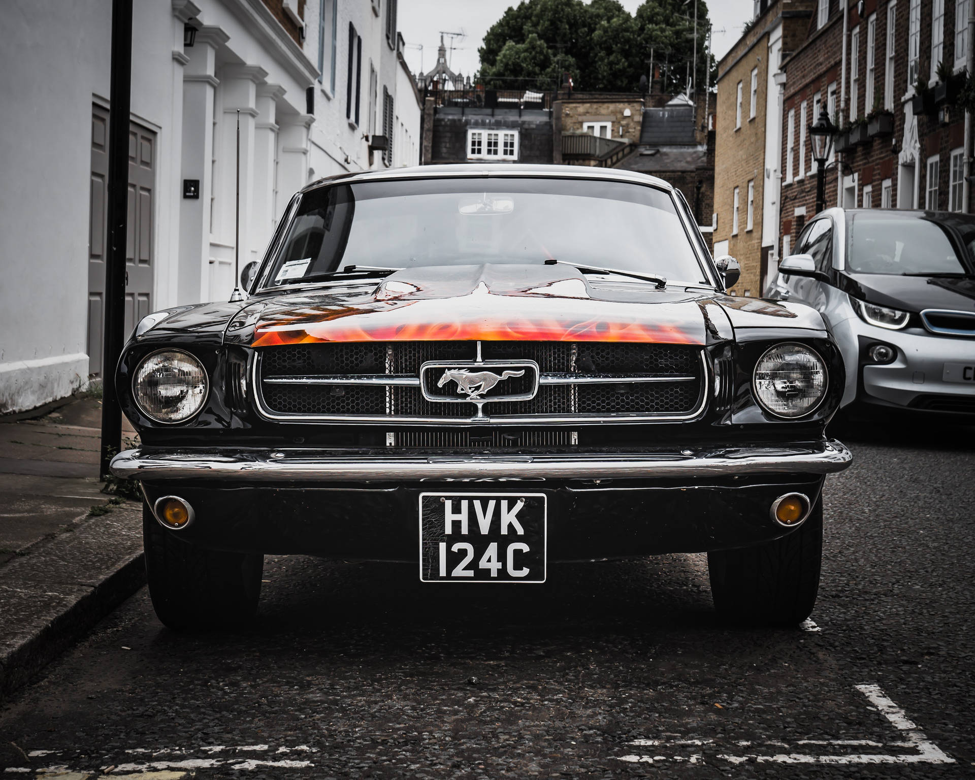 A Cool Mustang For A Cool Ride Background