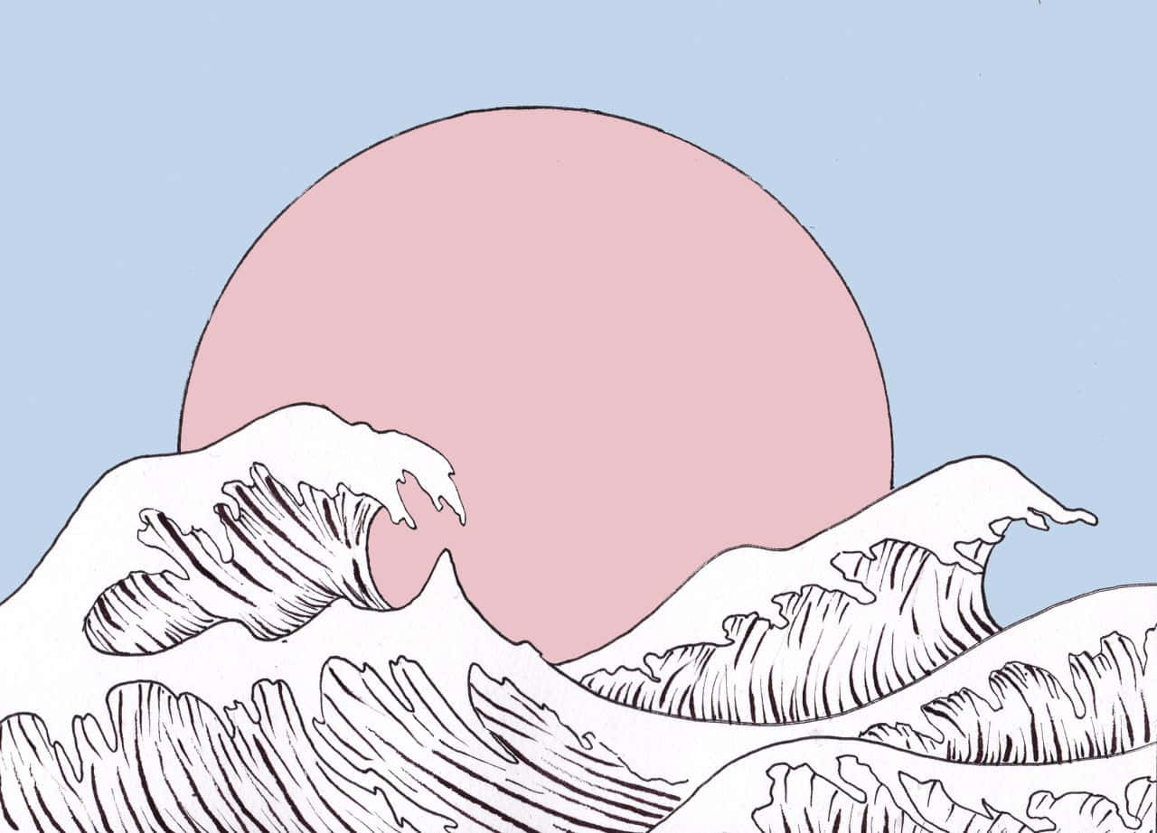 A Cozy And Colorful Aesthetic Desktop Background Background