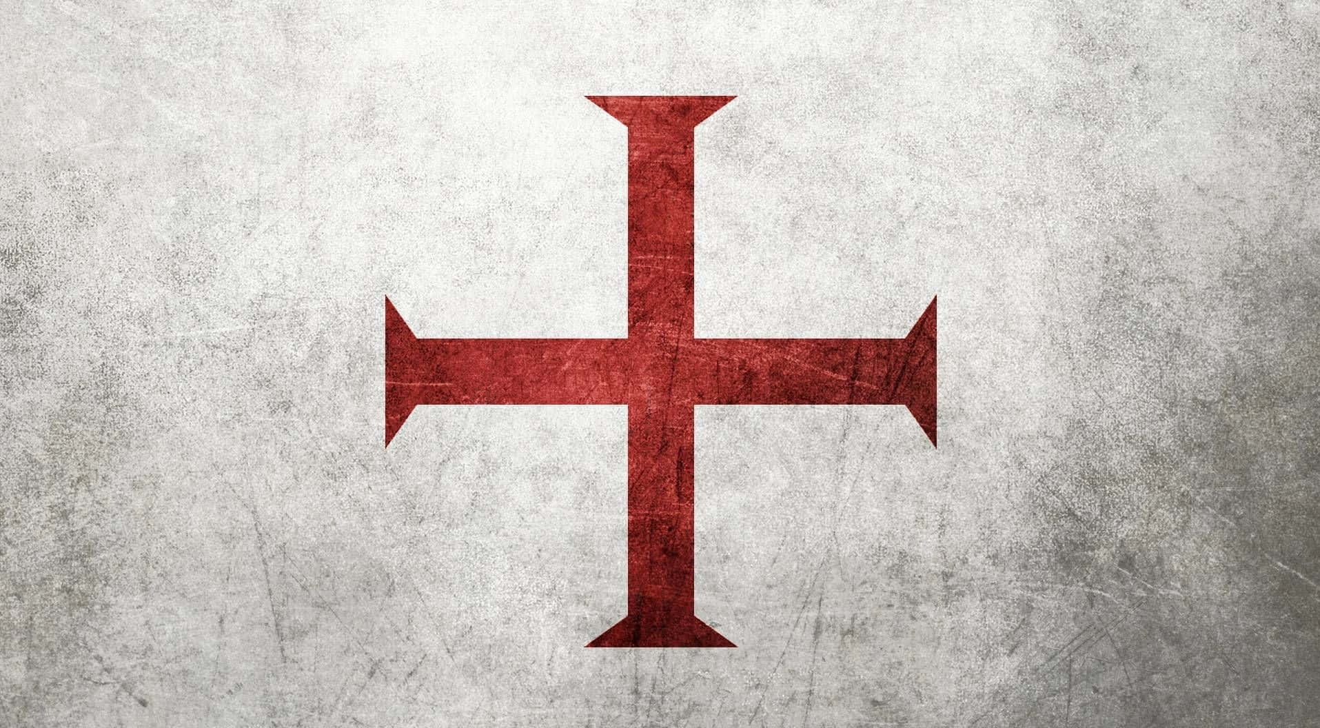 A Crusader Sword And Shield Background