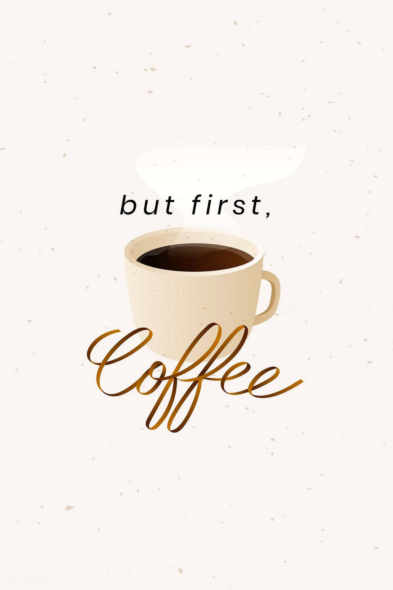 A Cup Of Perfect Cappuccino Background