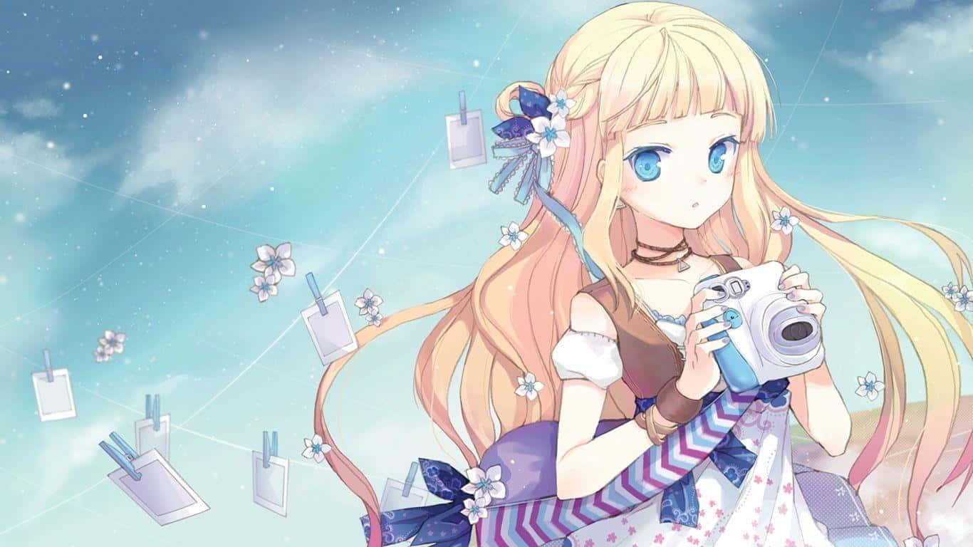 A Cute Aesthetic Anime Desktop Background
