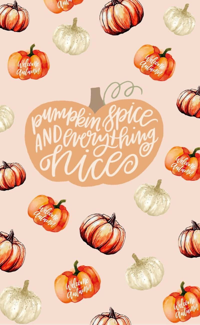 A Cute Autumn Iphone Wallpaper Background