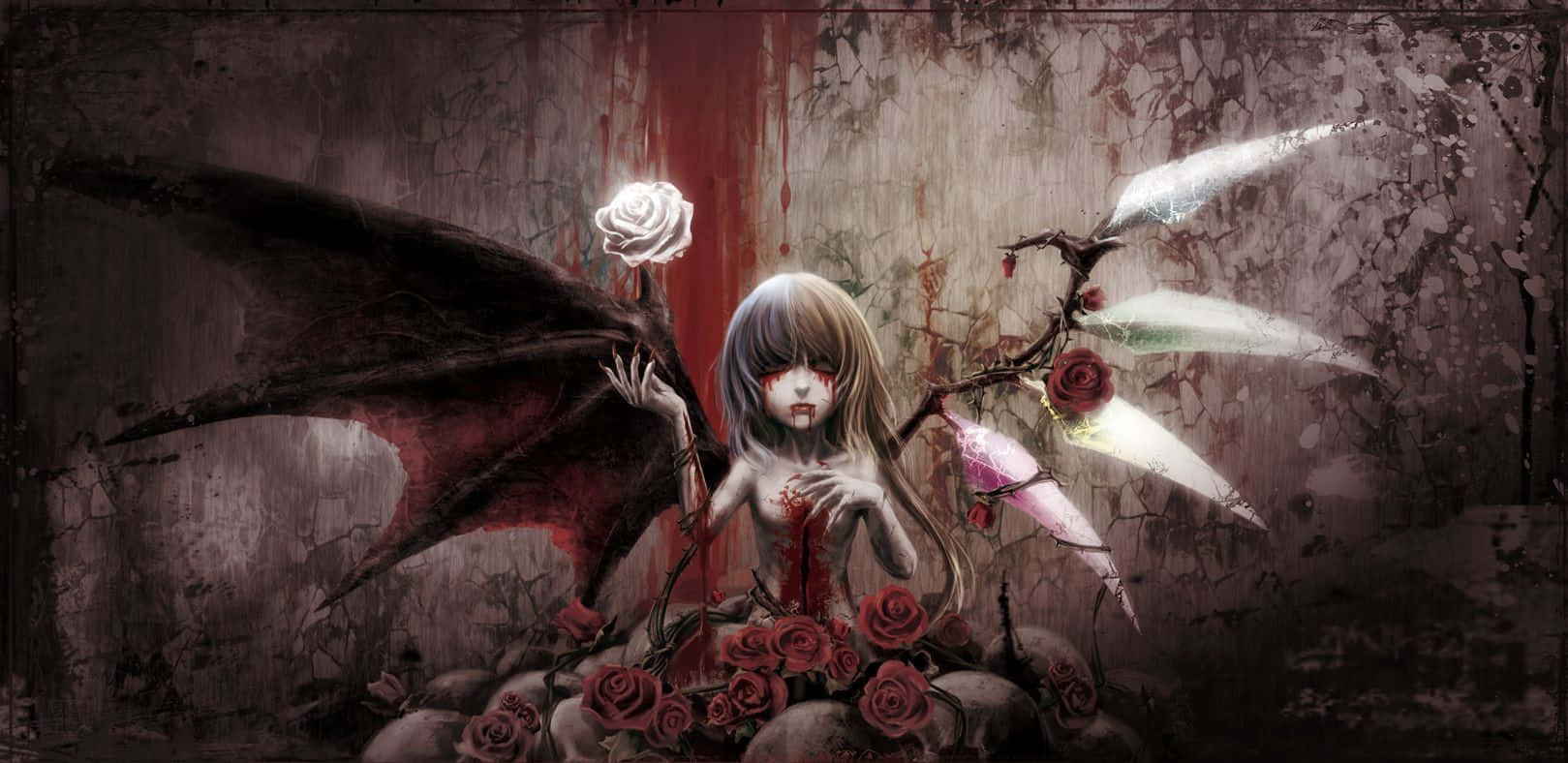A Cute But Mischievous Devil Background
