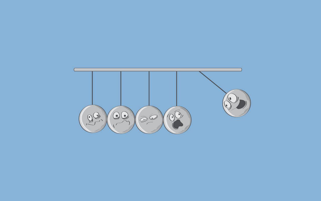 A Cute Cartoon Pendulum For Exploring The Laws Of Motion