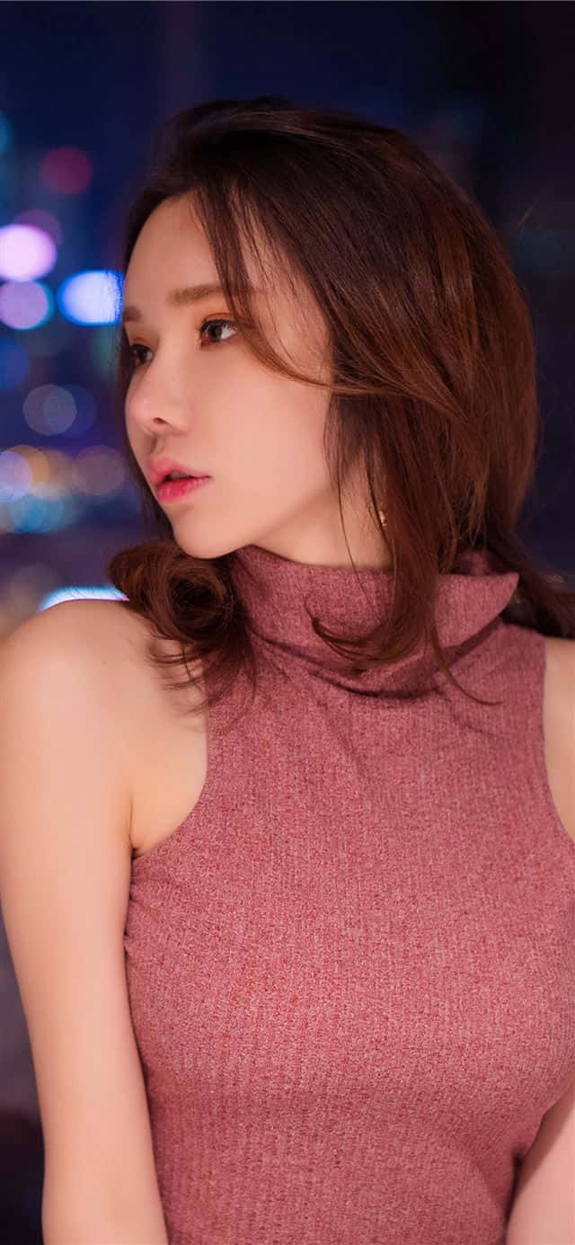 A Cute Girly Girl Ready For A Day Of Fun!