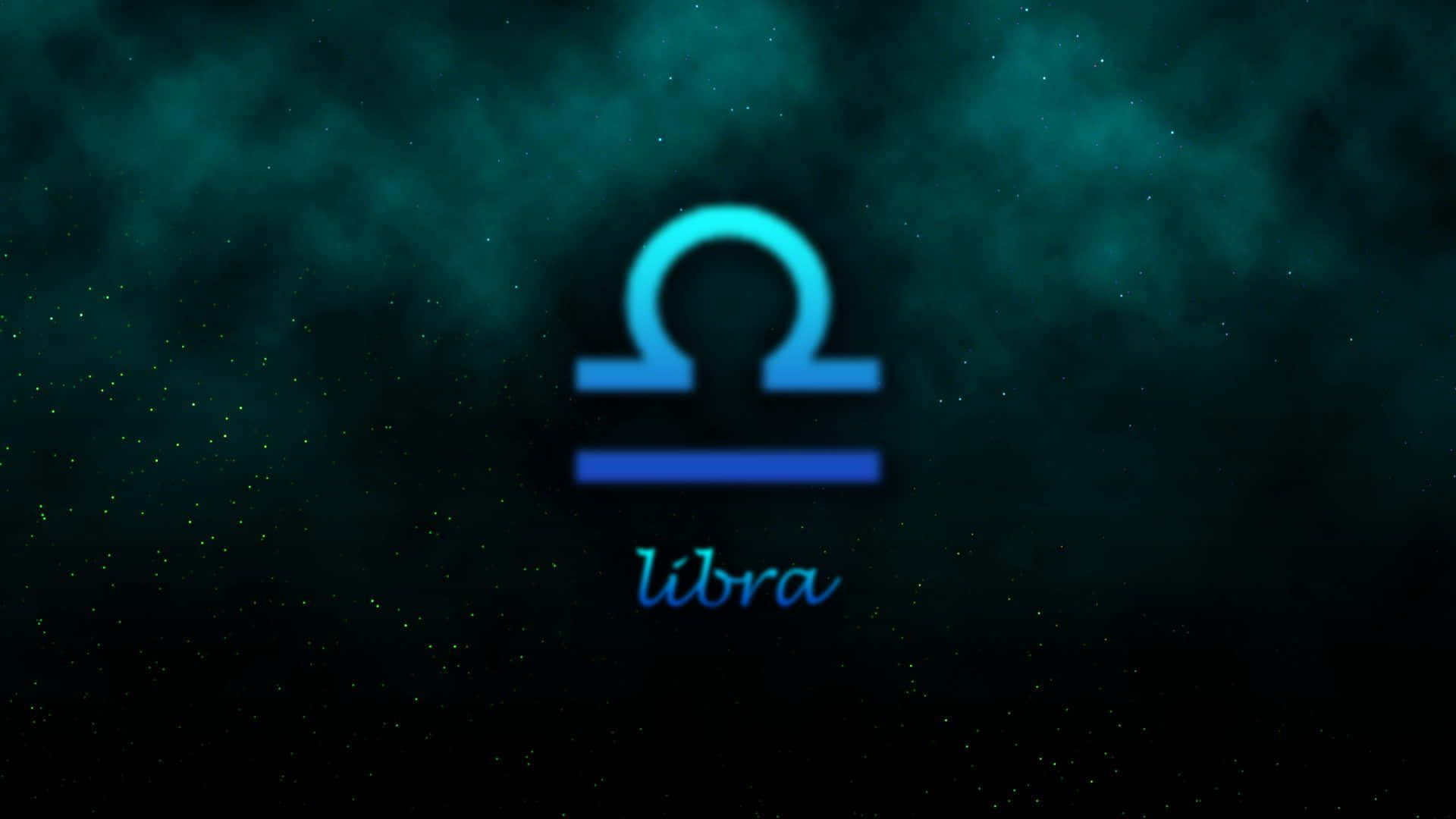 A Cute Libra Symbol Ready To Balance Out The World Background