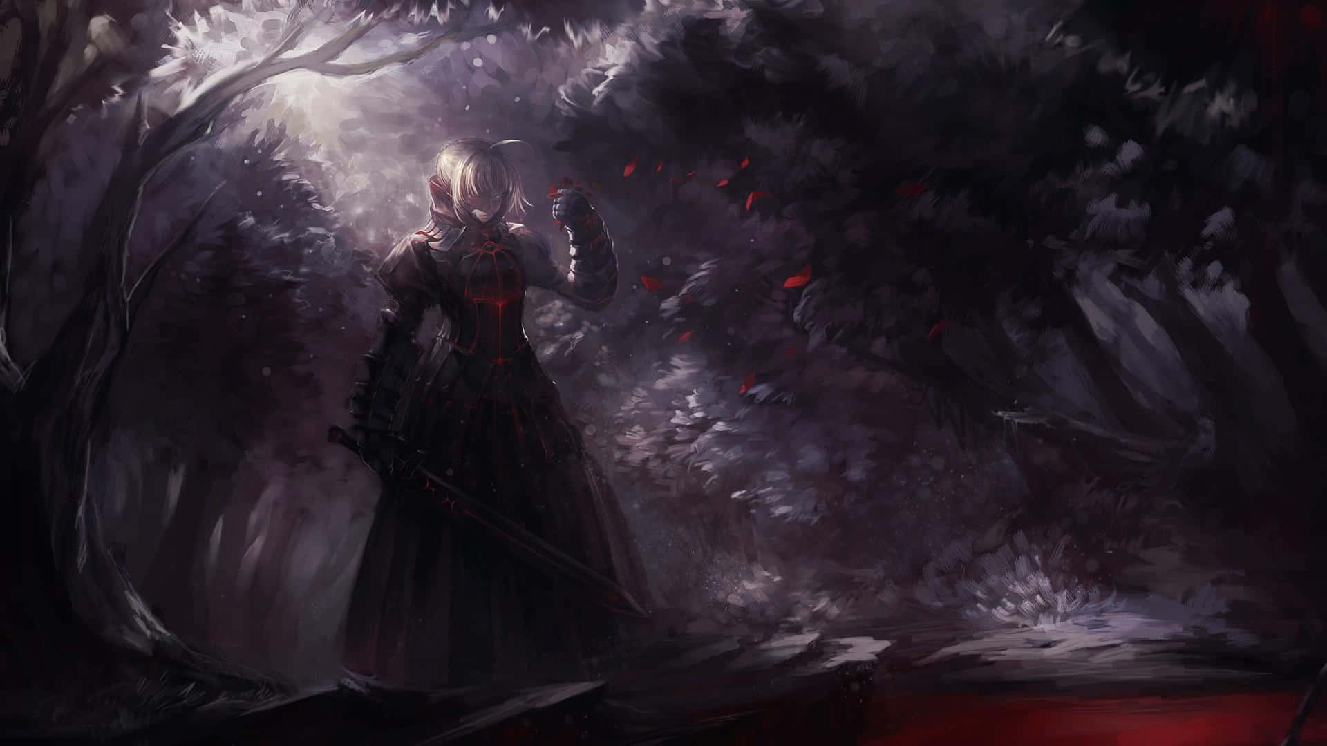 A Dark And Utterly Captivating Anime Scene