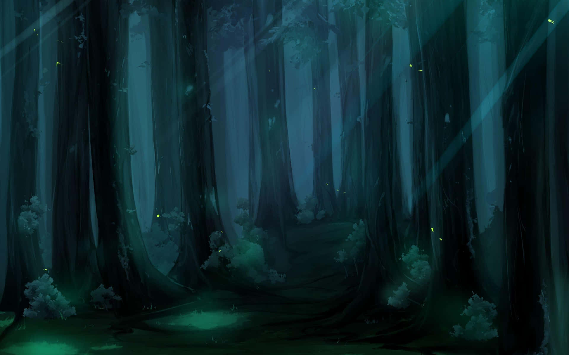 “a Dark Anime Scenery Perfectly Captured” Background