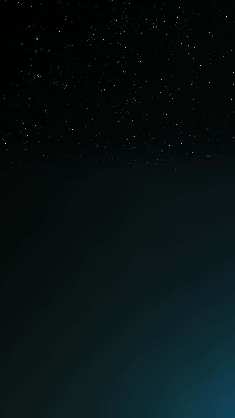A Dark Blue Star Shining Brightly In The Night Sky Background