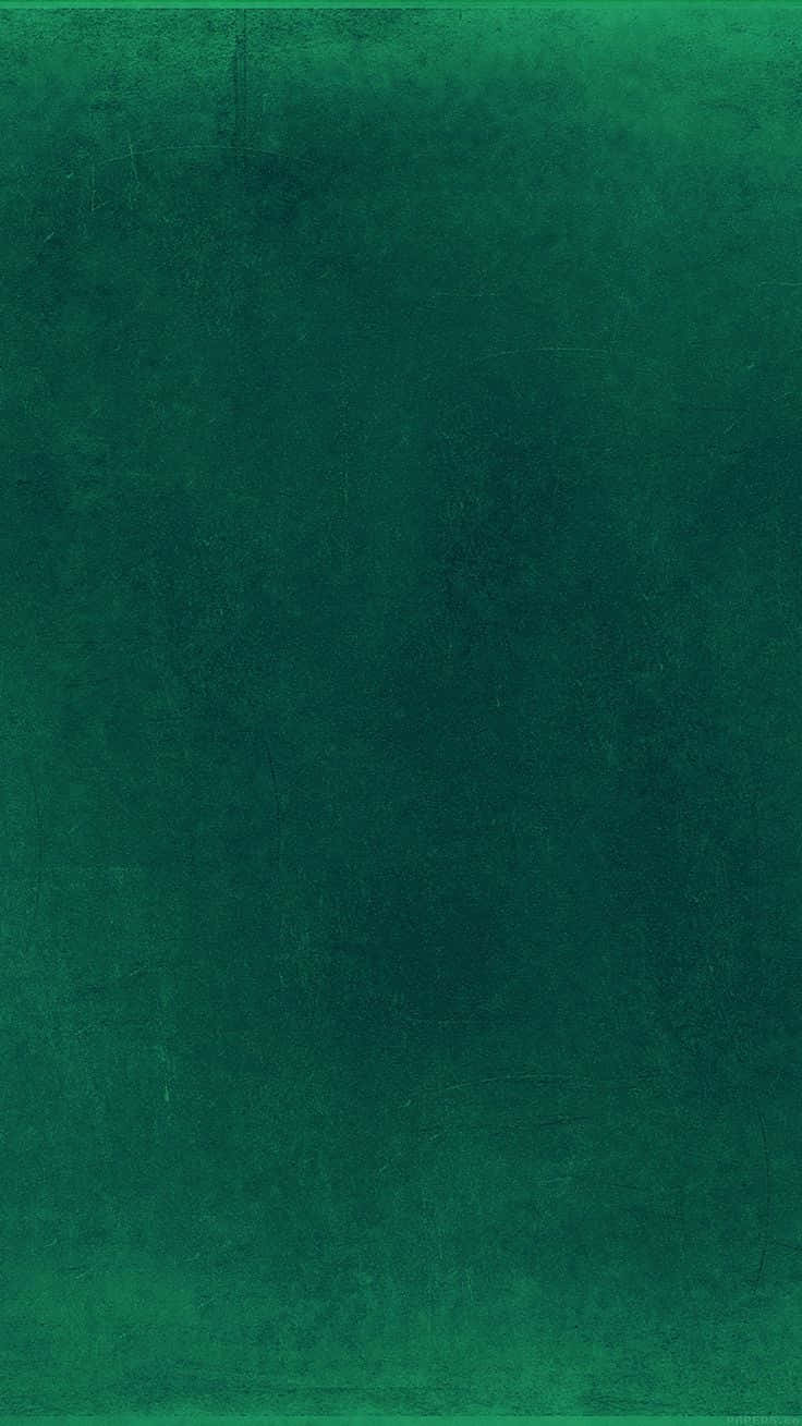 A Dark, Distressed Green Wall With A Unique Grungy Texture Background