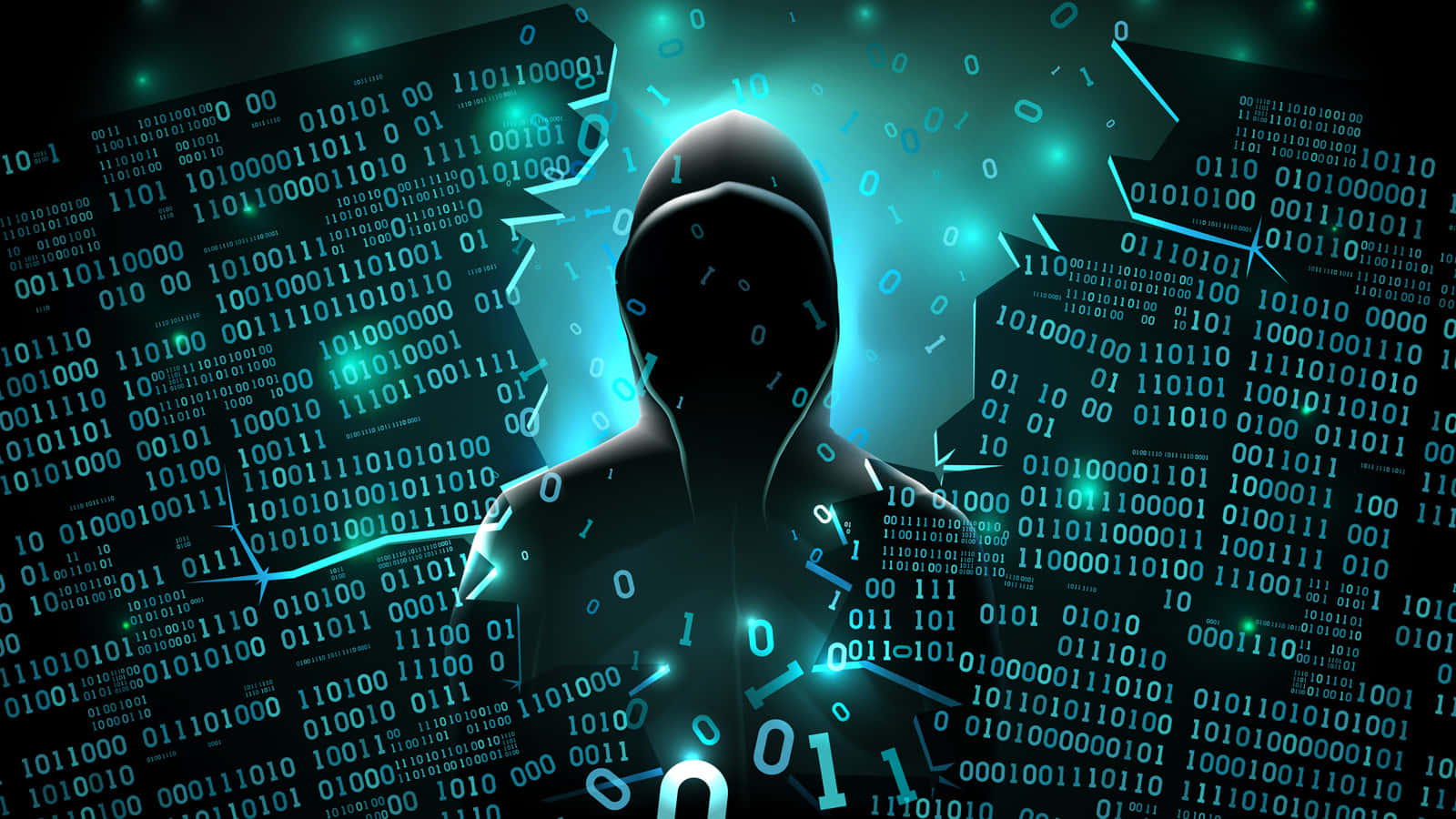 A Dark Figure Representing Malicious Intent Background