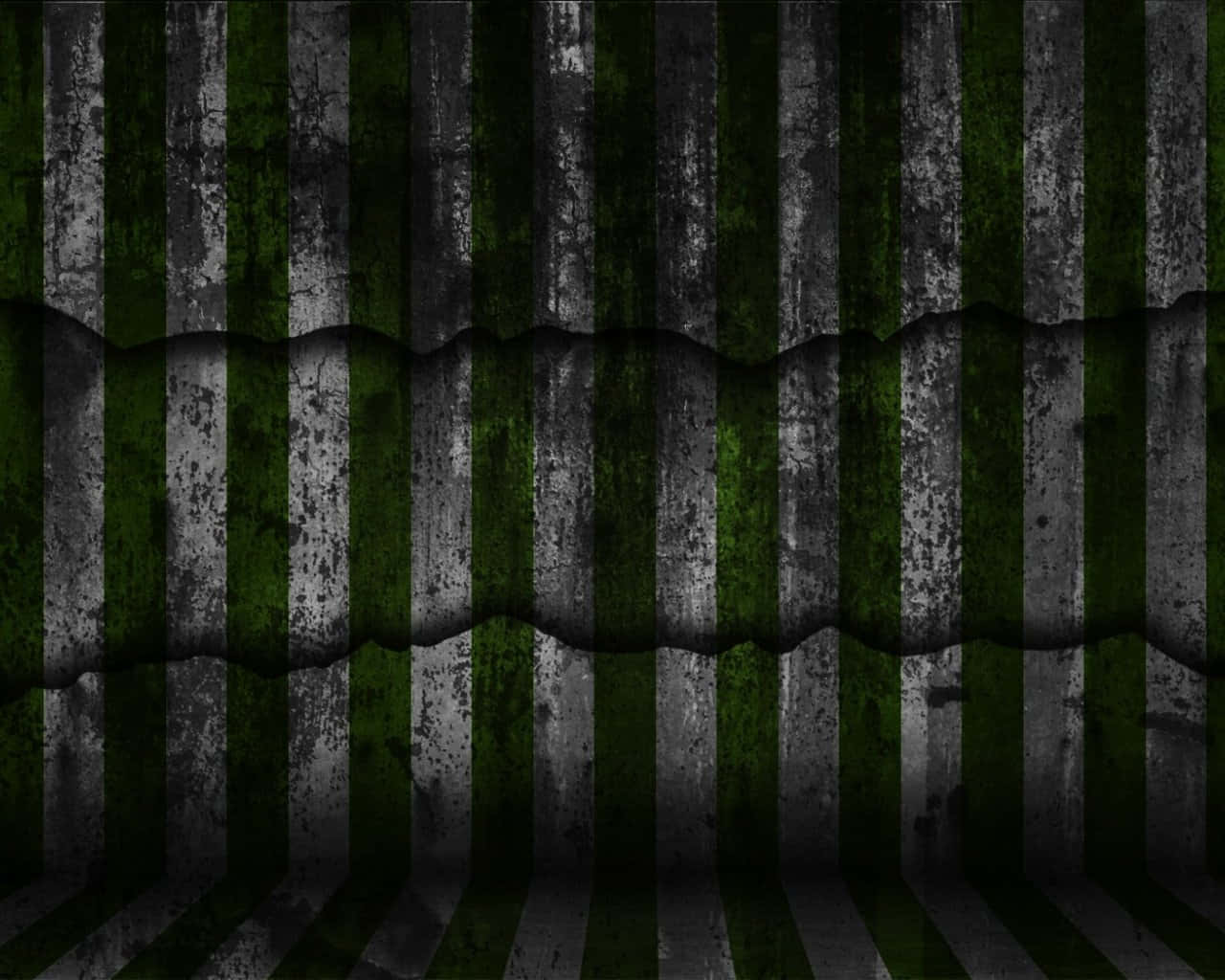 “a Dark Green Grunge Wall With A Bold Motif.” Background