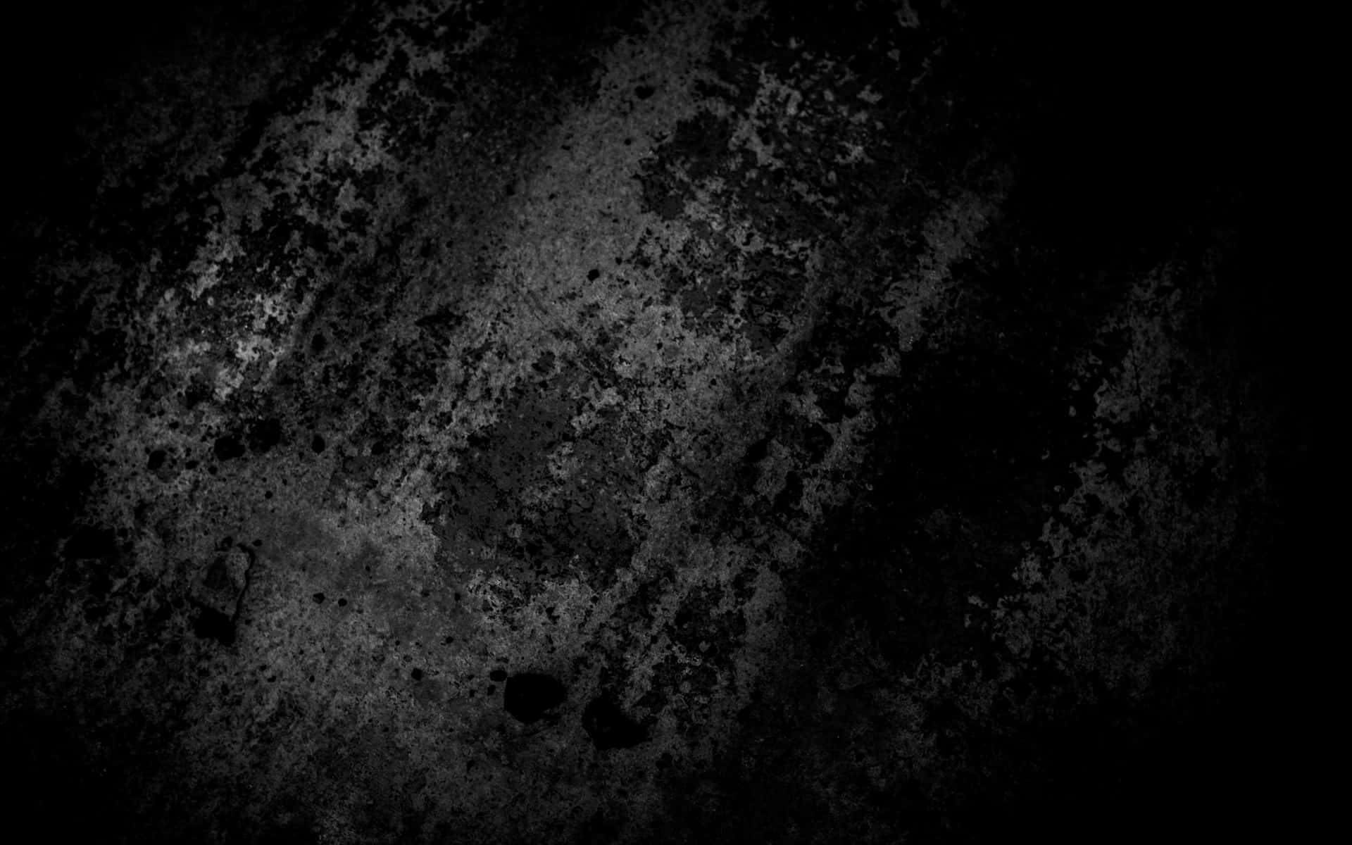A Dark, Gritty Black Grunge Texture. Background