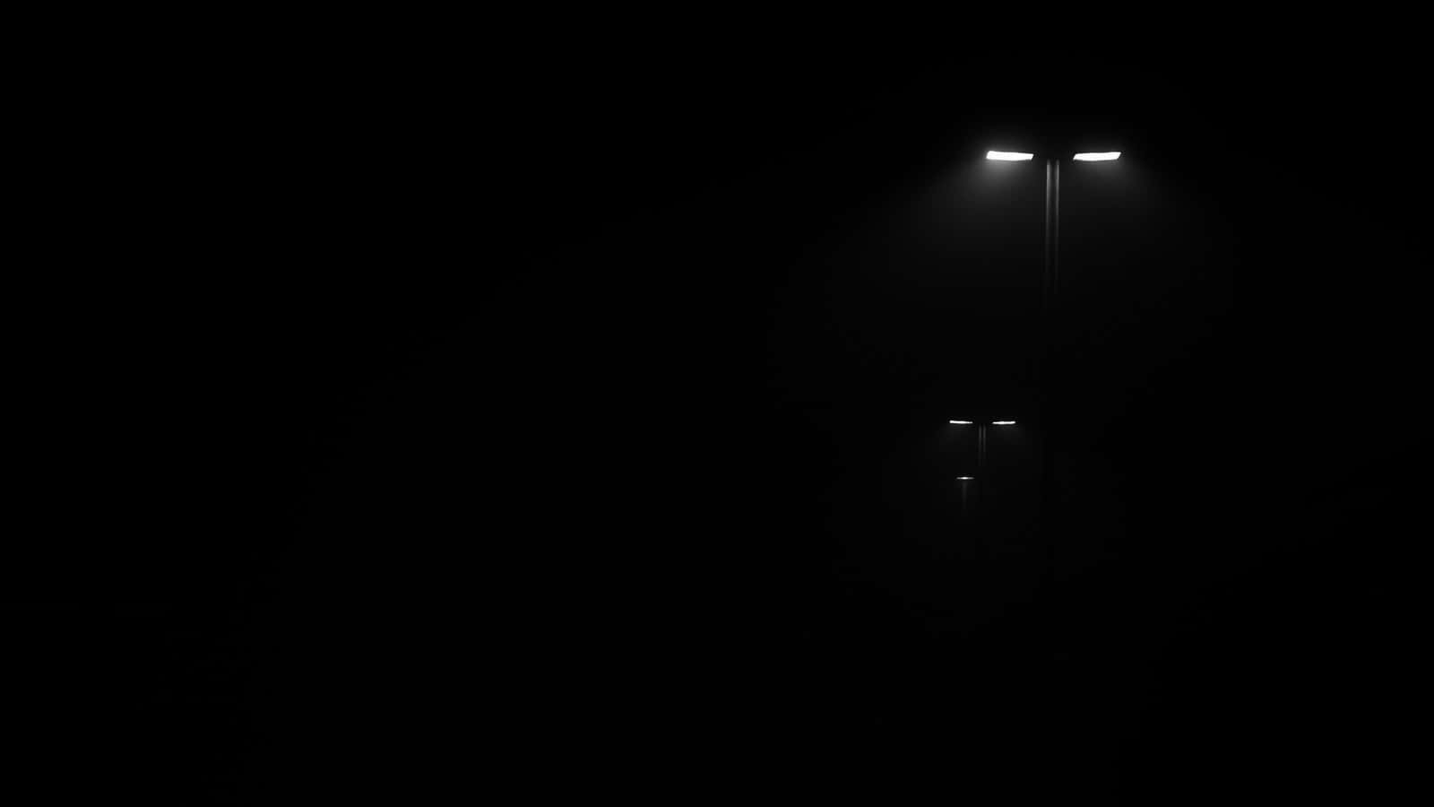 A Dark, Monotone Background