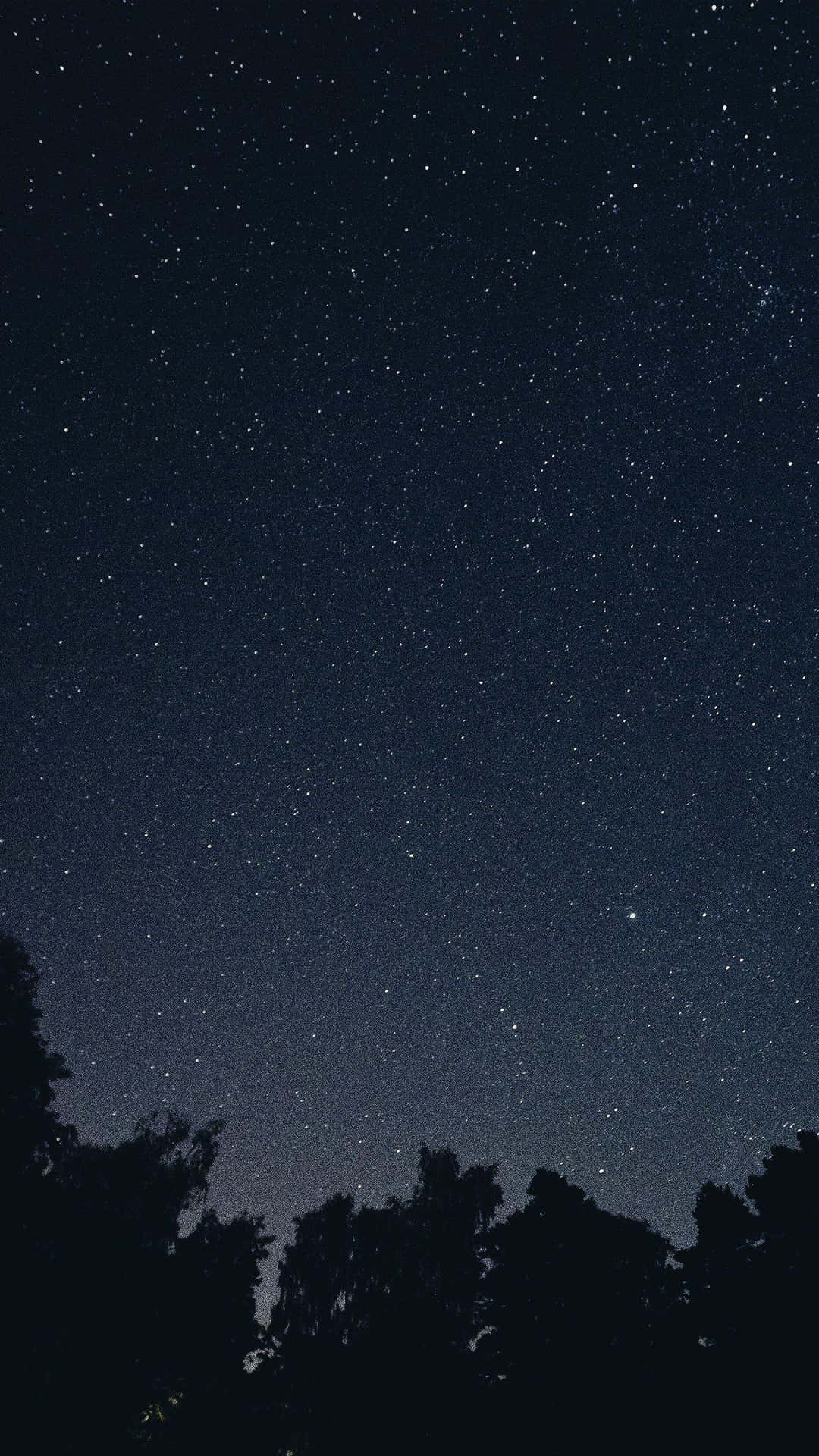 A Dark Starry Night Sky With Stars Illuminated In The Night Sky. Background