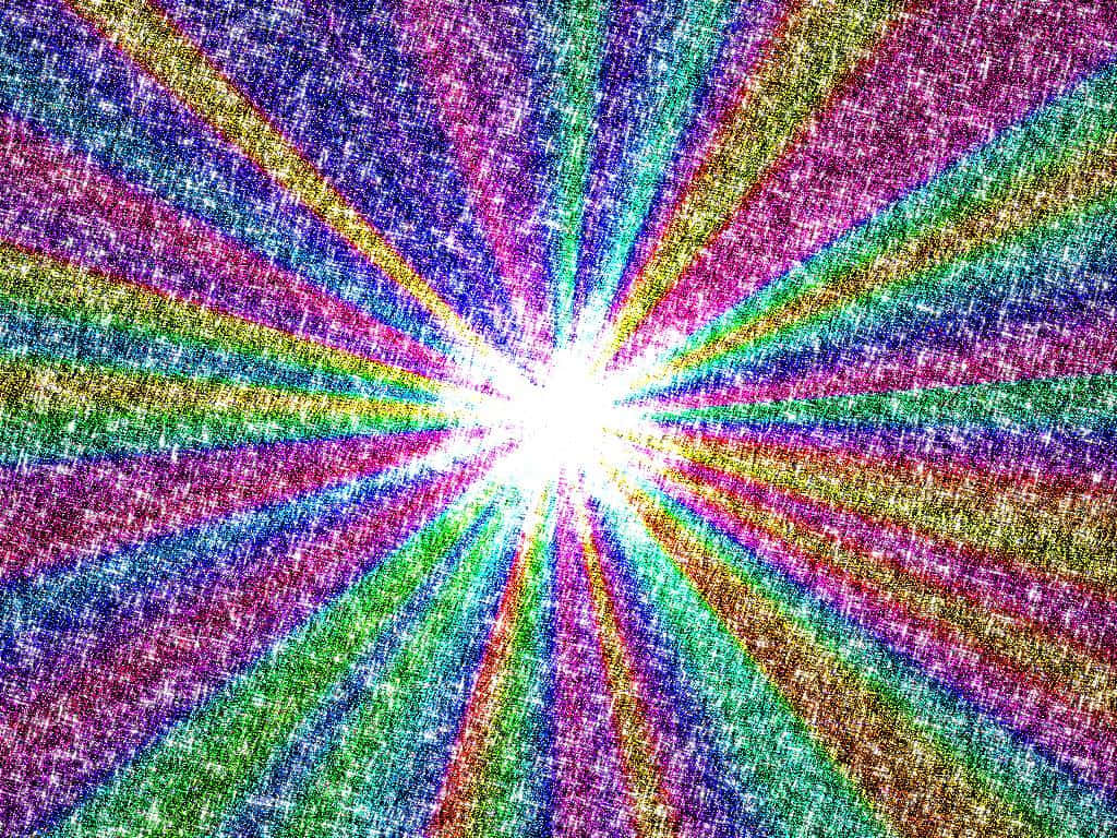 A Dash Of Color And Sparkles Background