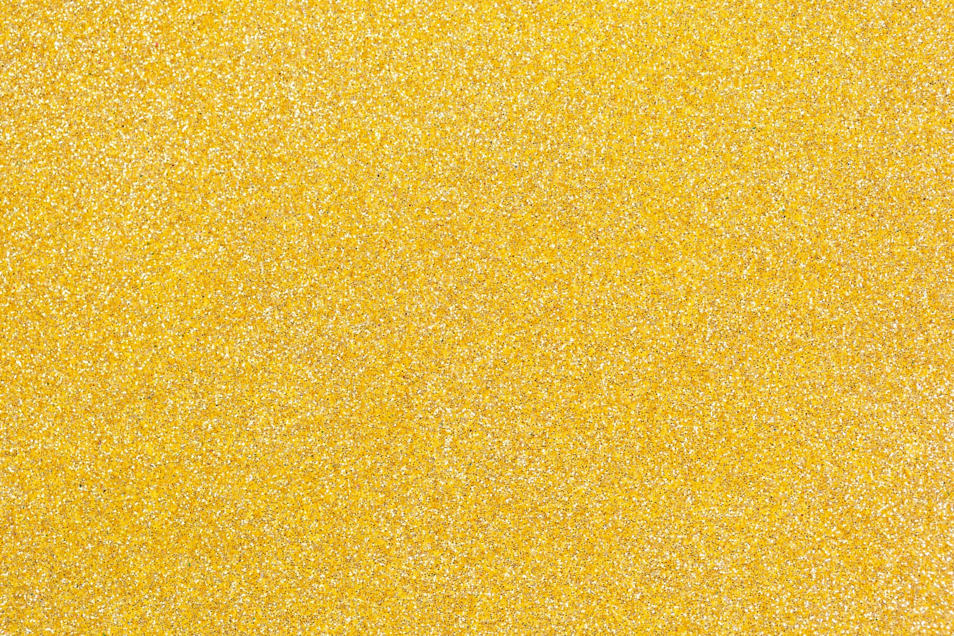 A Dazzling Array Of Yellow Glitter Background