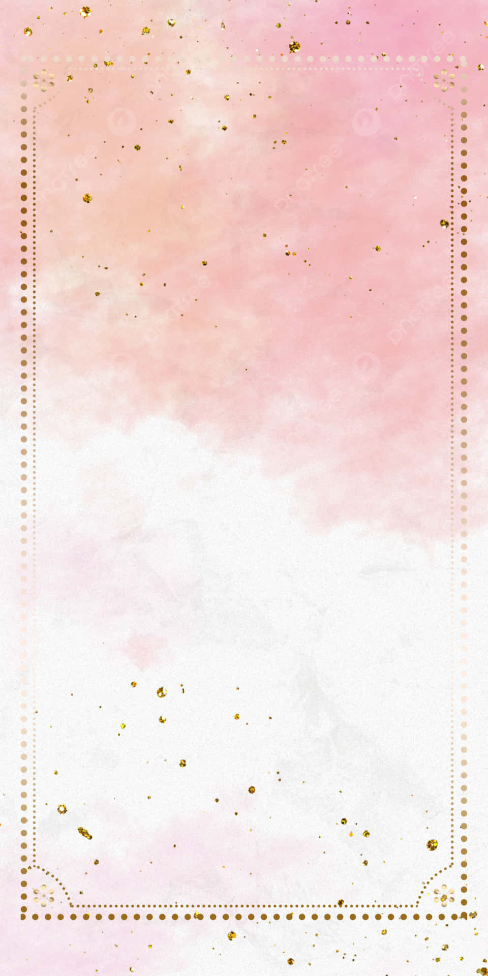 A Delicate Combination Of Pink And Gold For A Vibrant Look. Background