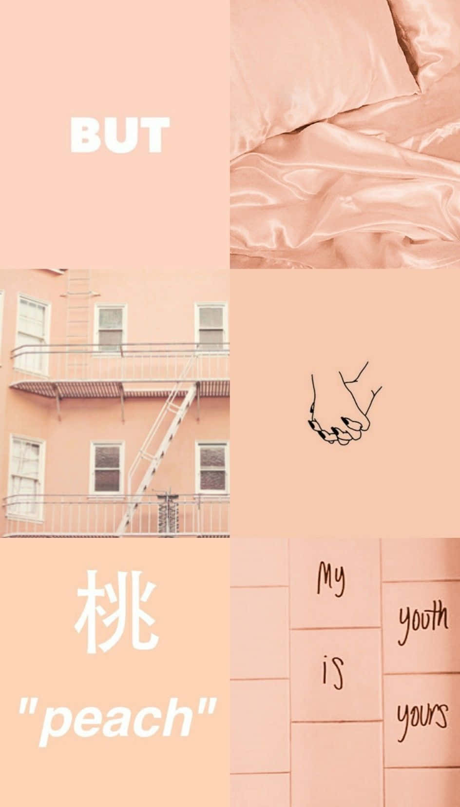 A Deliciously Classic Vintage Peach Background