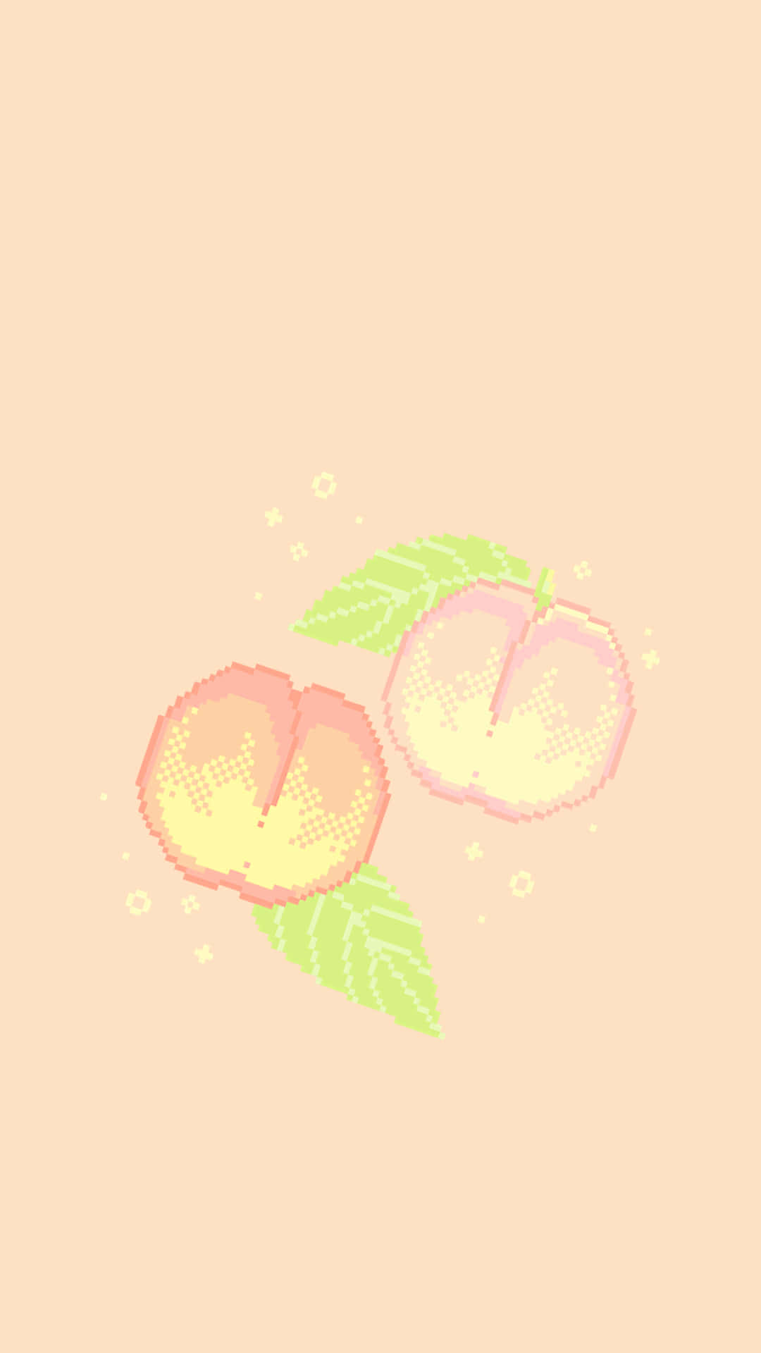 “a Deliciously Sweet Pastel Peach” Background
