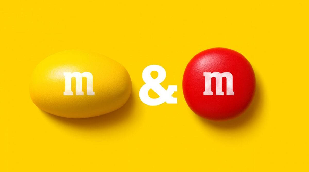A Delightful Assortment Of M&ms Peanut And Classic Chocolate Candies. Background