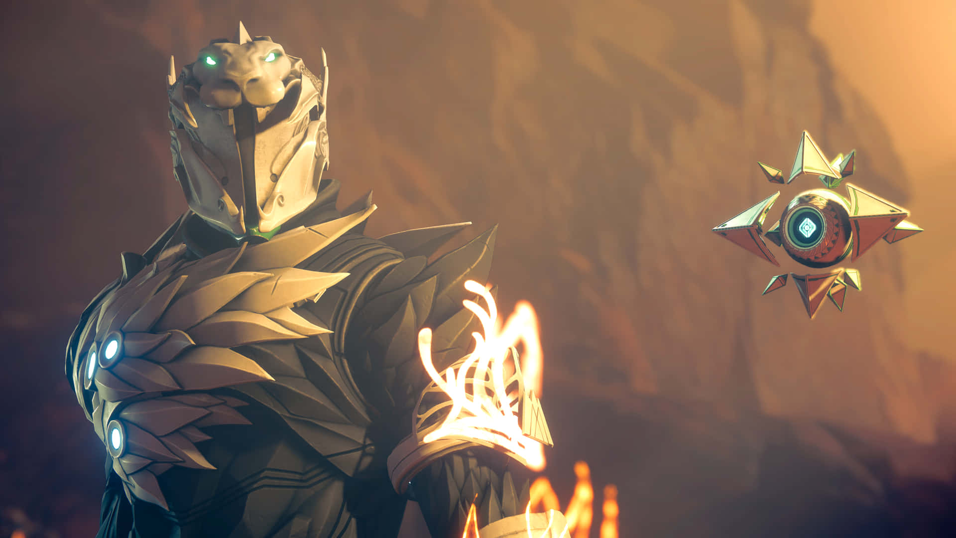 A Destiny 2 Warlock, Embracing Their Power Background