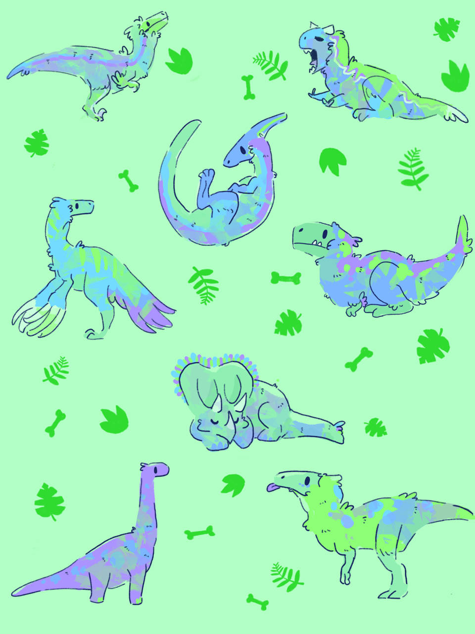 A Dinosaur Themed Iphone To Make Your Device's Personality Stand Out