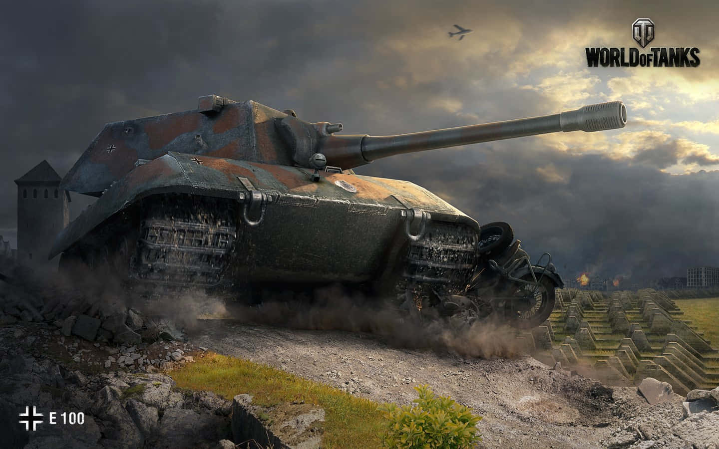 A Display Of Power: A Stunning Visual Of Military Tanks Background