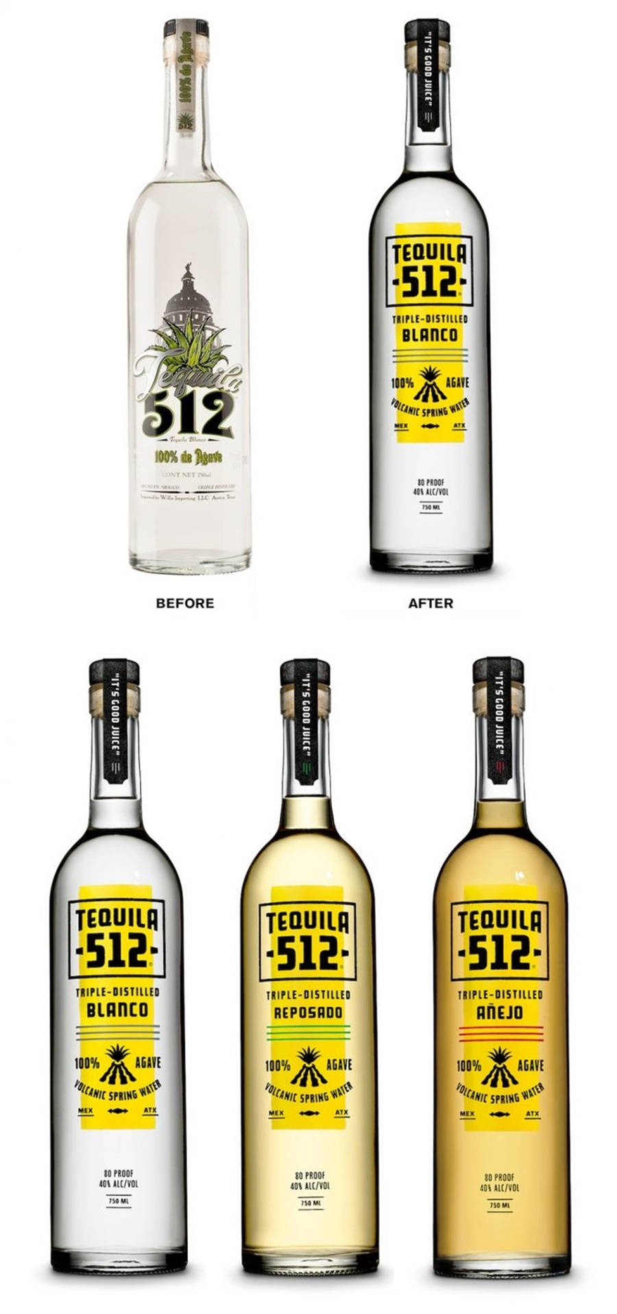 A Diverse Selection Of Tequila 512 Bottles Background