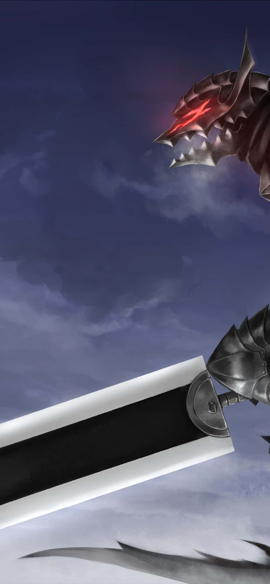 A Dragon With A Sword In Its Hand