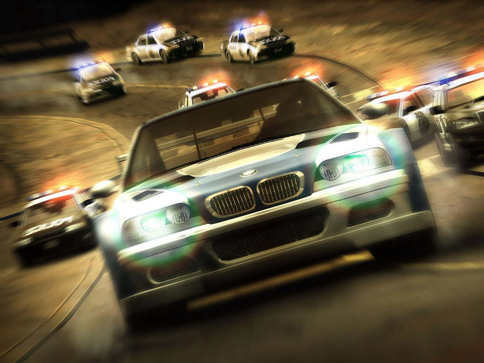 A Drama-filled Night Race In Need For Speed Background