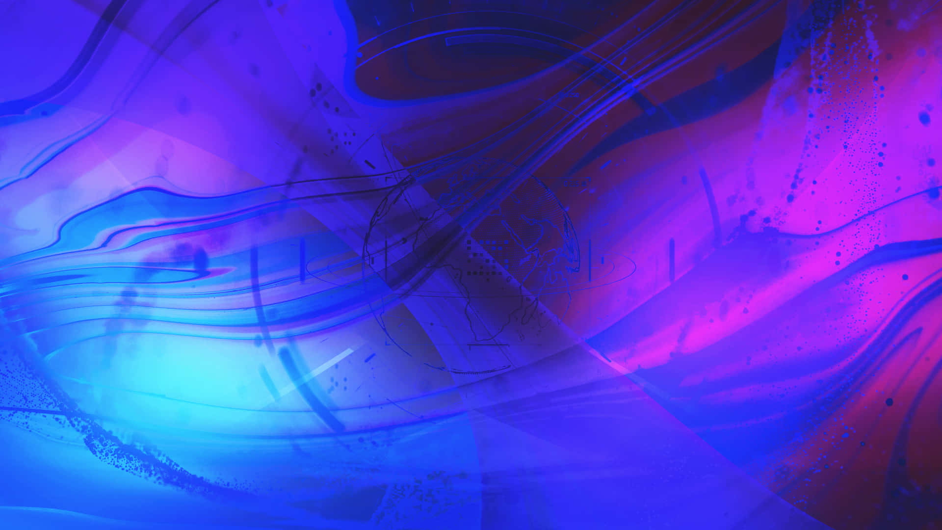 A Dreamy Purple And Blue Aesthetic Background