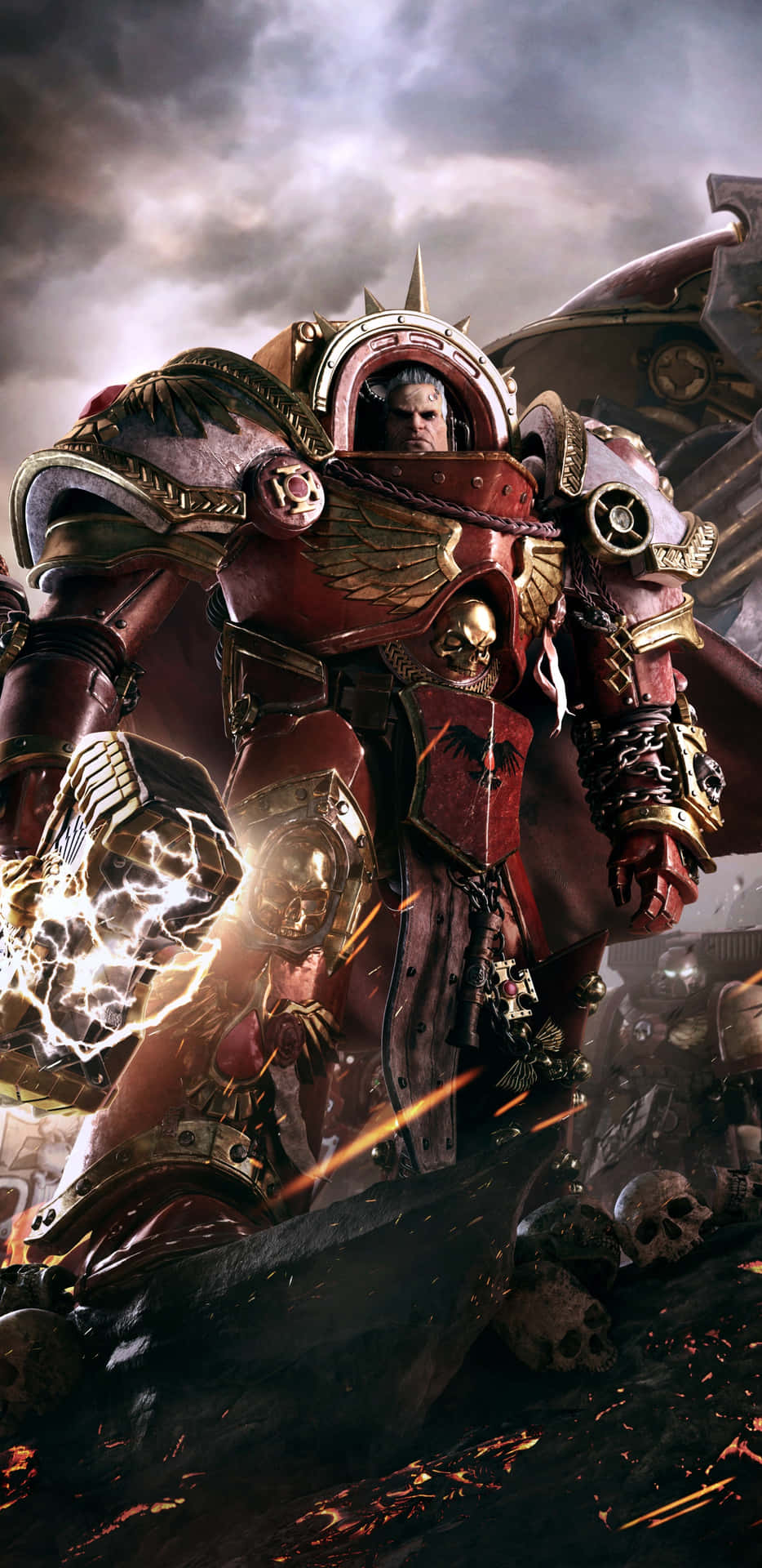 “a Dwarven Army In The War-torn World Of Warhammer 4k.” Background
