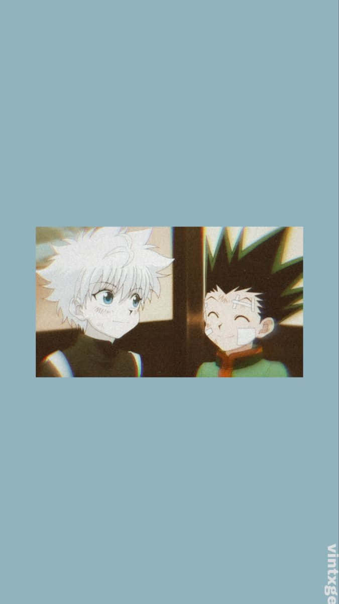 A Fan Enjoying The Beloved Hunter X Hunter Anime Background