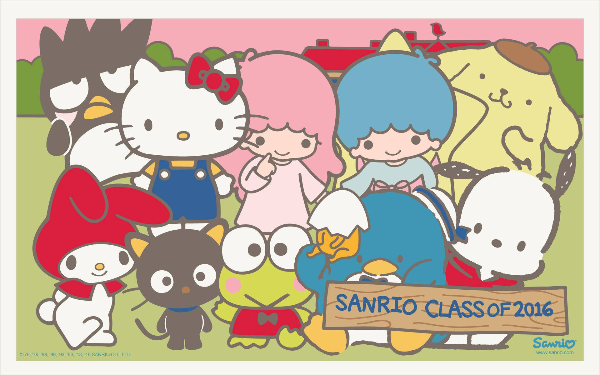 A Fantastic Future For Sanrio's Class Of 2016 Background
