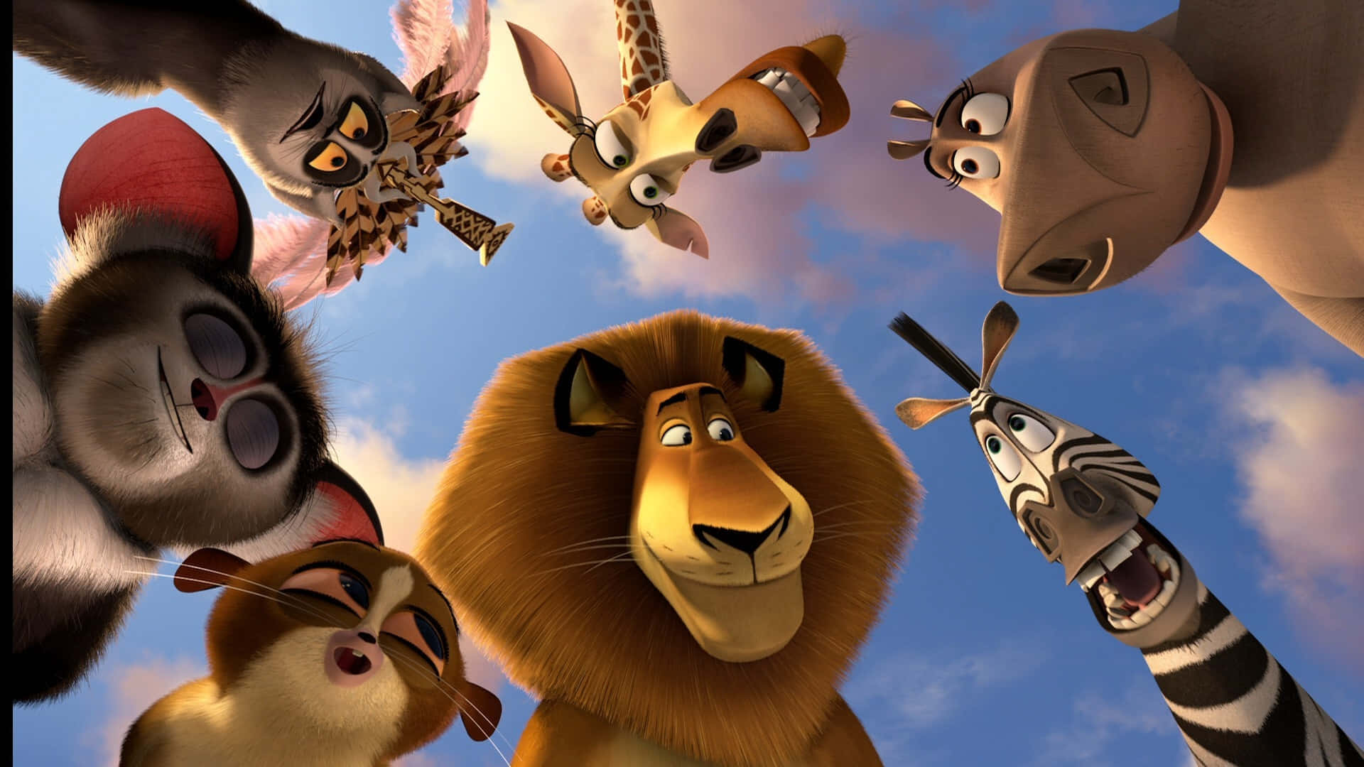 A Farcical Chase Across Europe With Madagascar's Quirky Animals Background
