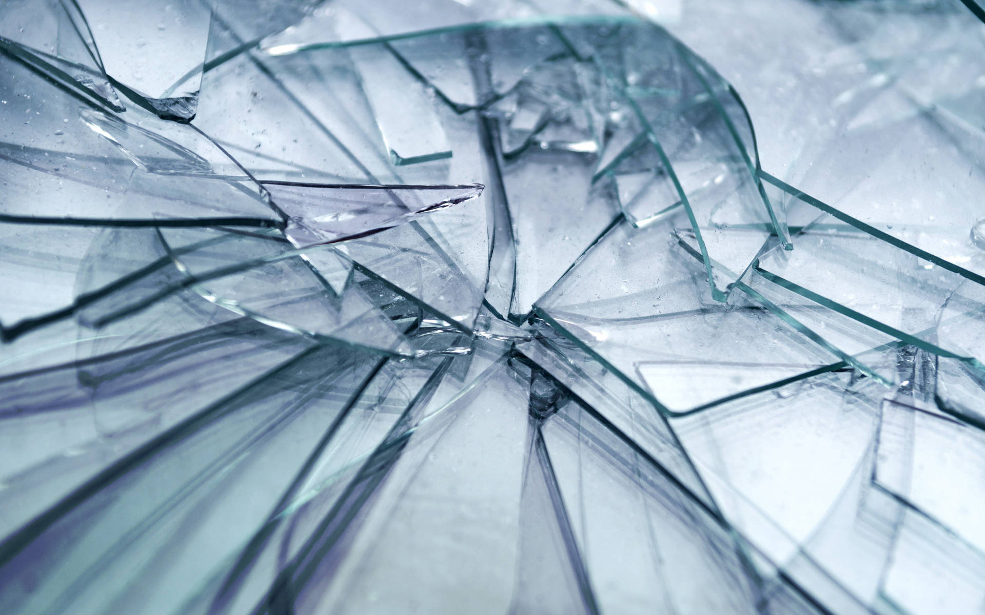 A Fascinating Depiction Of Broken Glass Background