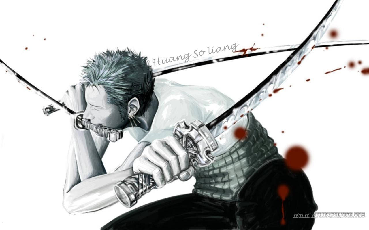 A Fearless Fighter, Zoro From One Piece