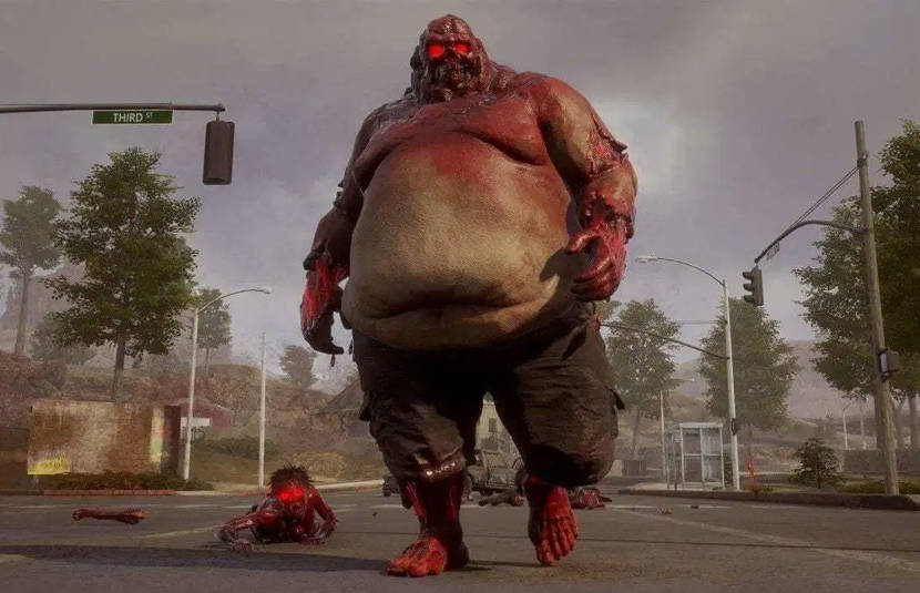 A Fearsome Giant Zombie On The Rampage In State Of Decay 2