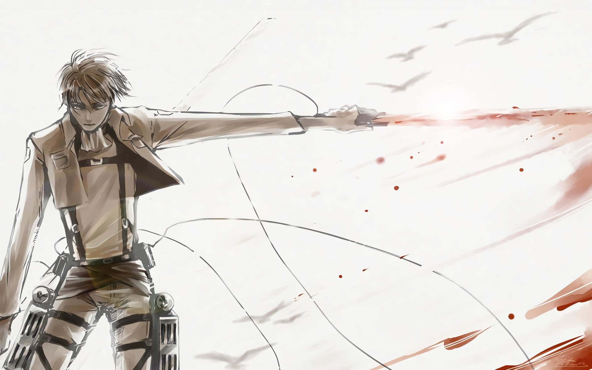 A Fierce Soldier And Warrior, Levi Ackerman.