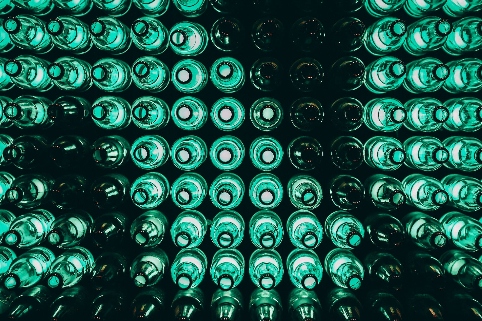 A Flat Lay Of Chilled Heineken Lager Beer Bottles Background