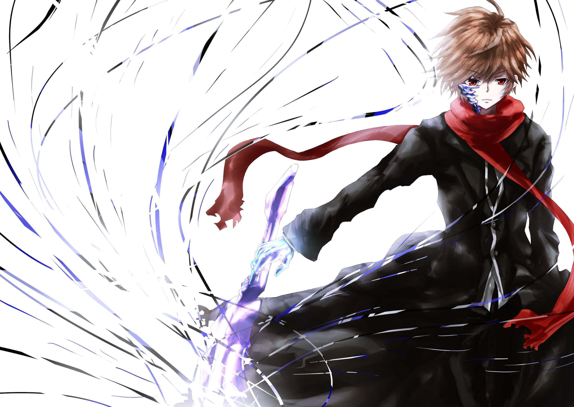 A Focused Young Gamer Playing His Favorite Video Game Background