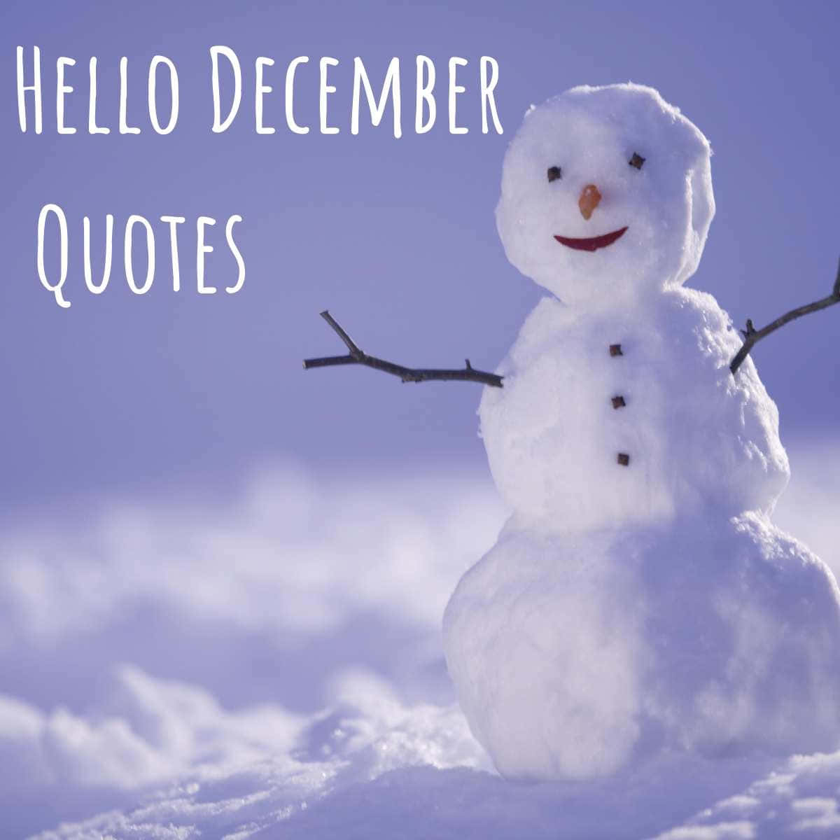 'a Fresh Start With The Festive Season On The Horizon - Goodbye November, Hello December!' Background