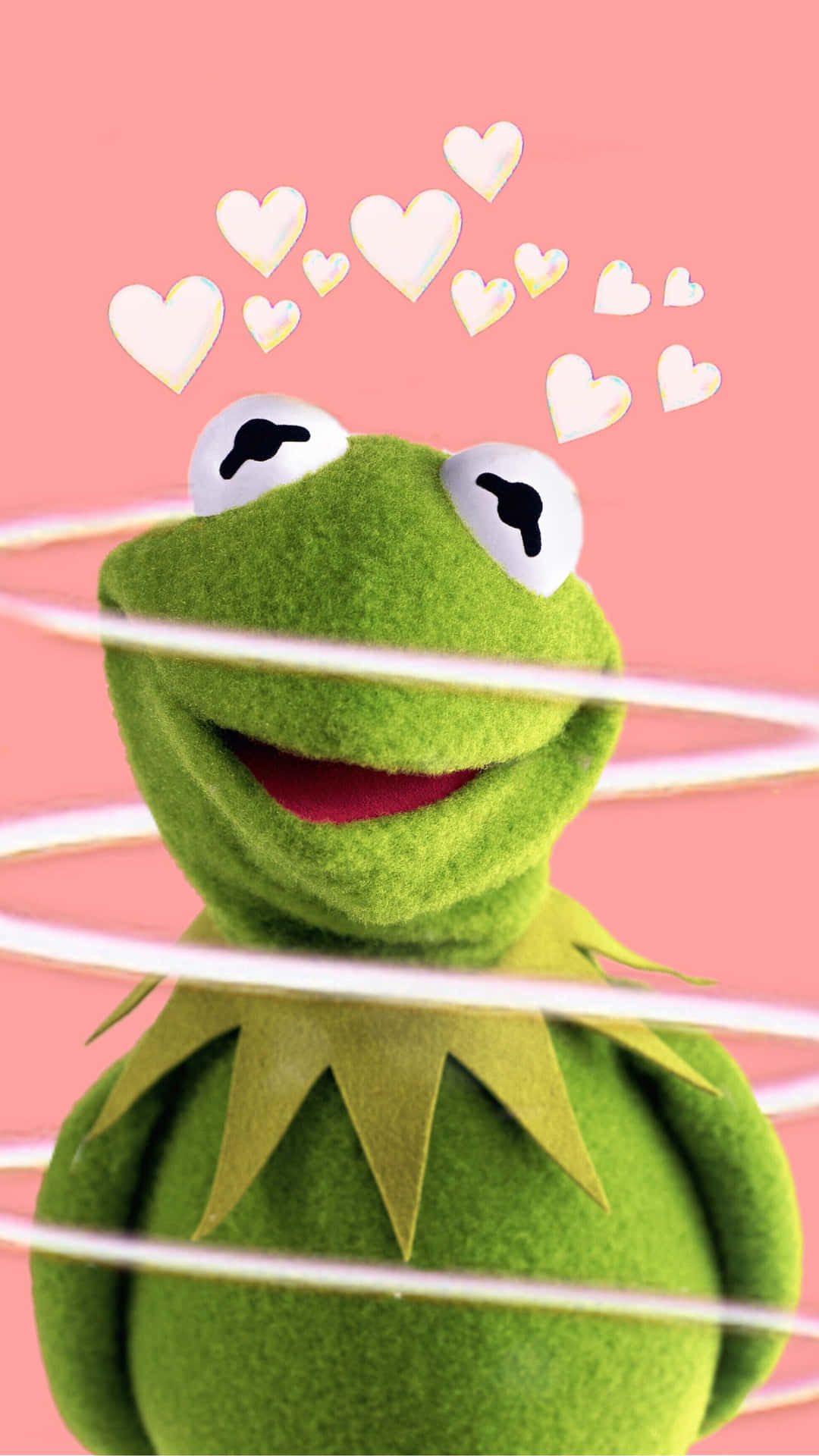 A Fun-loving Kermit The Frog Dressed Up In An Aesthetically Pleasing Way Background